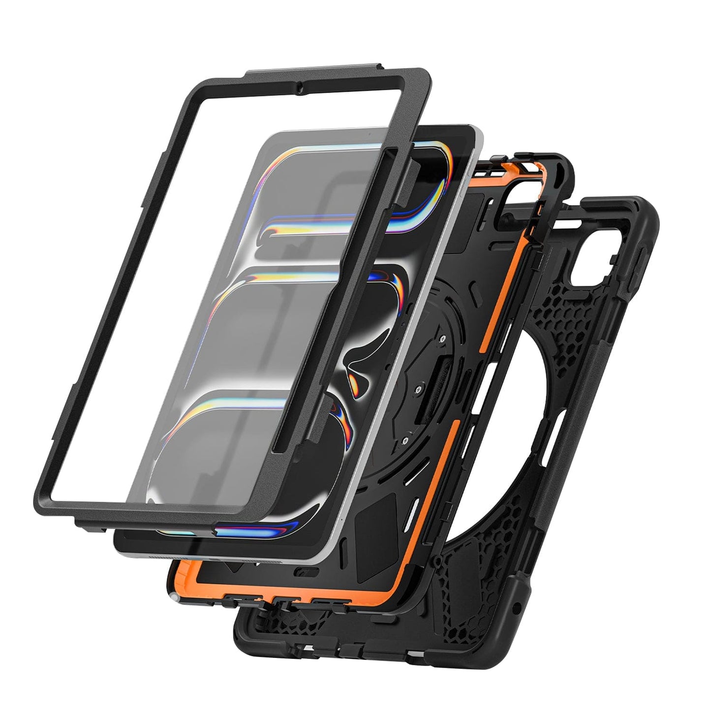 iPad Pro 11" (M4 2024 / M5 2025) Case - Heavy-Duty with Hand Strap | Raider-X Series