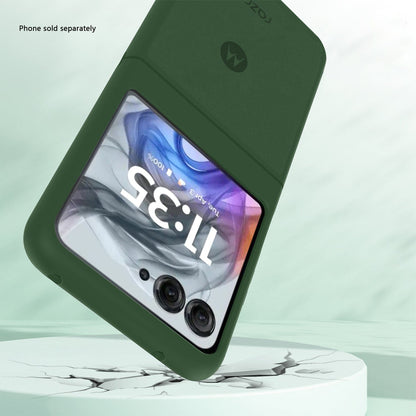 Motorola Razr (2025) Frosted Clear Semi-Transparent Back Cover - Closed-Button Design | Venture Series