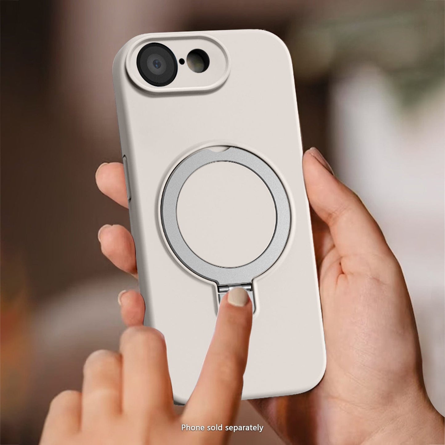 iPhone 16e Silicone Case - Desert Design, Anti-Slip Grip | Venture Series