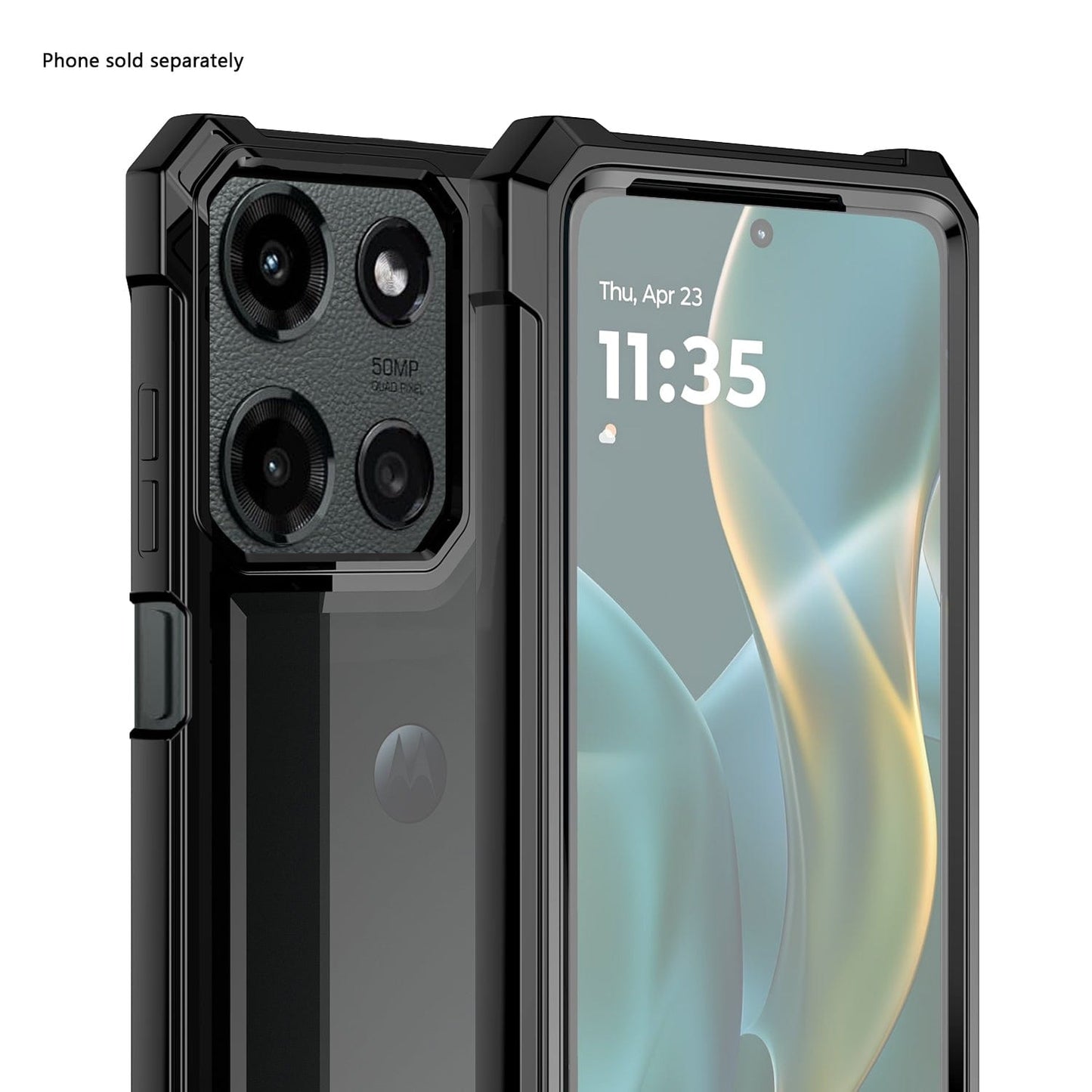 Raider Series GRIP Case for Motorola Moto G 5G (2025) - Black