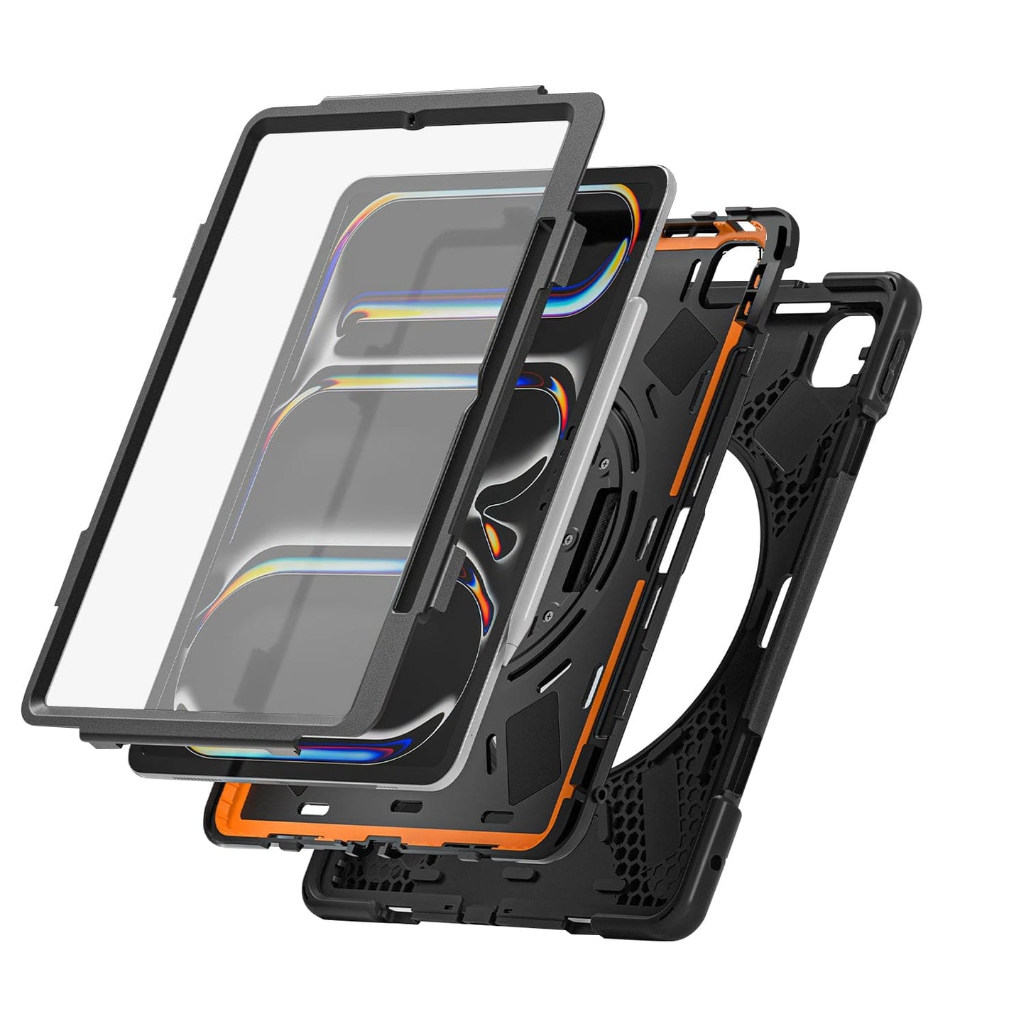 iPad Pro 13" (M4 2024 / M5 2025) Case - Heavy-Duty with Hand Strap | Raider X Series