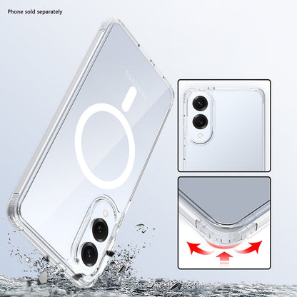 Venture Series Wallet Case for Samsung Galaxy S25 Edge - Clear/Scorpion Black