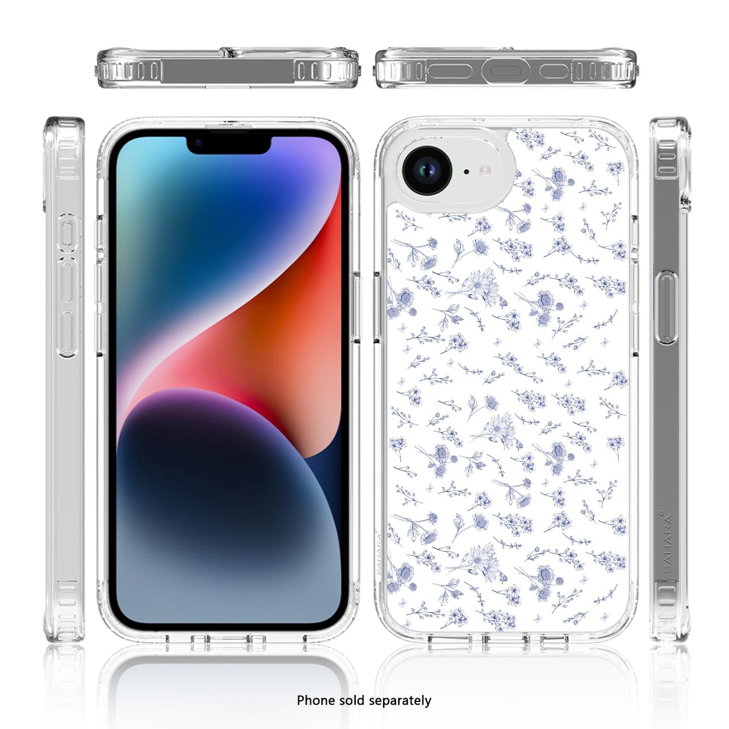 iPhone 16e Floral Case - Shock-Absorbing, Anti-Slip | Inspire Series