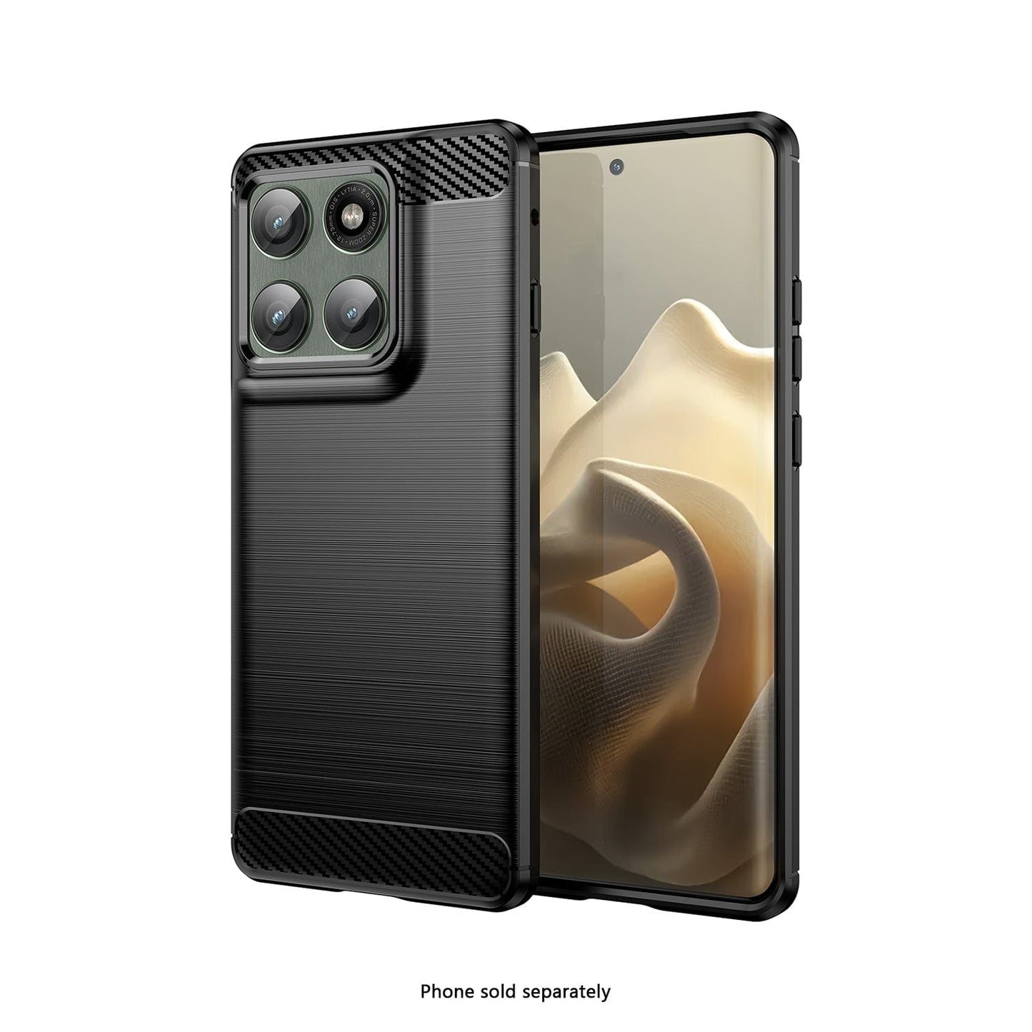 Motorola Edge (2025) Anti-Slip Case - Ergonomic Closed-Button Design | Venture Series