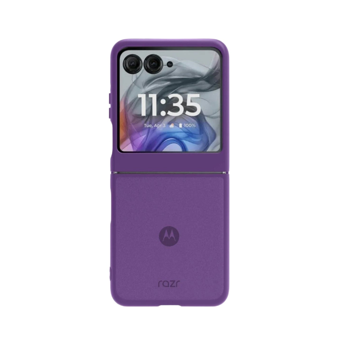 Motorola Razr (2025) Frosted Clear Semi-Transparent Back Cover - Closed-Button Design | Venture Series