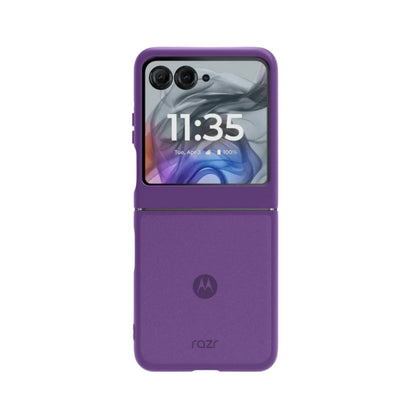 Motorola Razr (2025) Frosted Clear Semi-Transparent Back Cover - Closed-Button Design | Venture Series