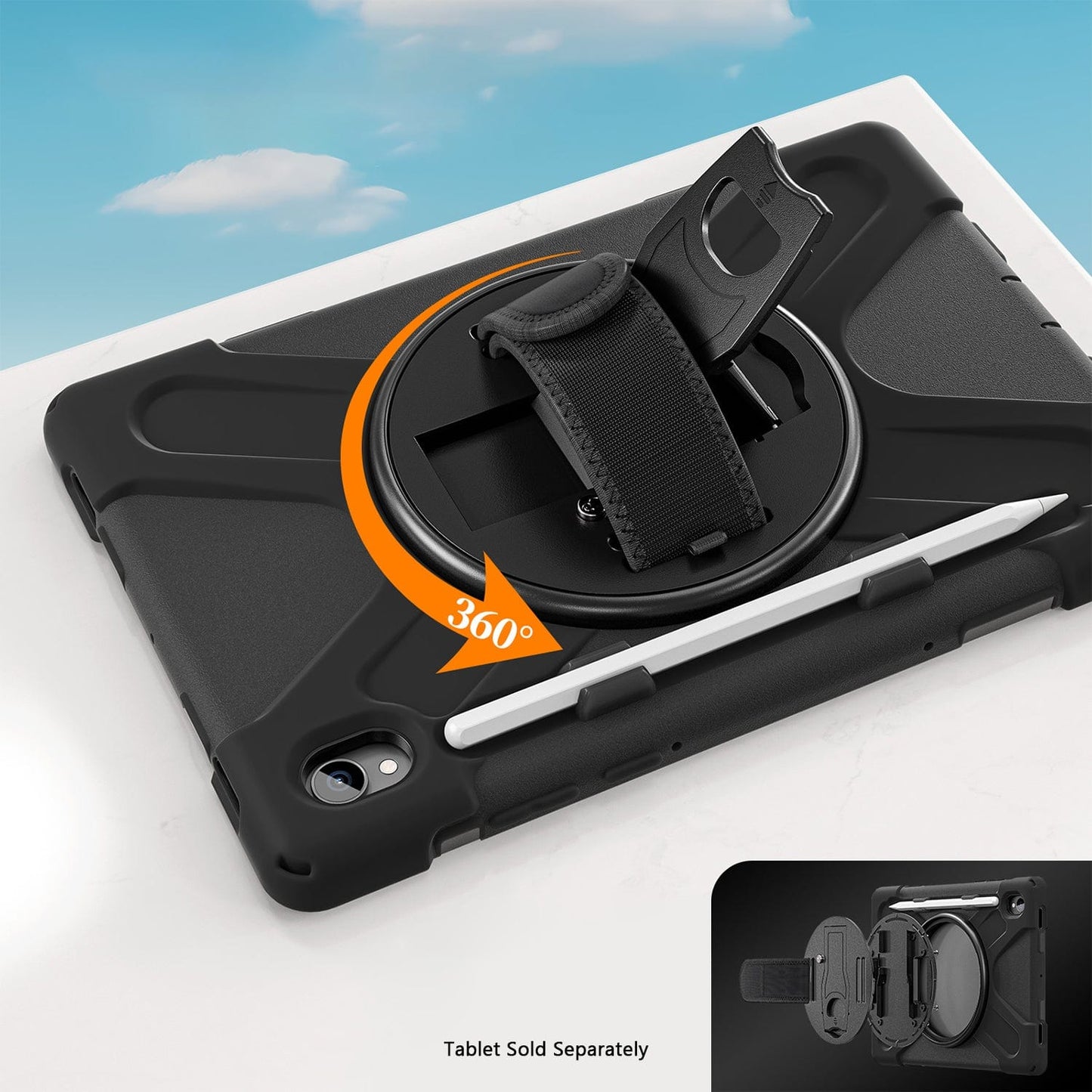 Samsung Galaxy Tab S11 Case - Heavy-Duty, Hand & Shoulder Strap | Raider-X Series