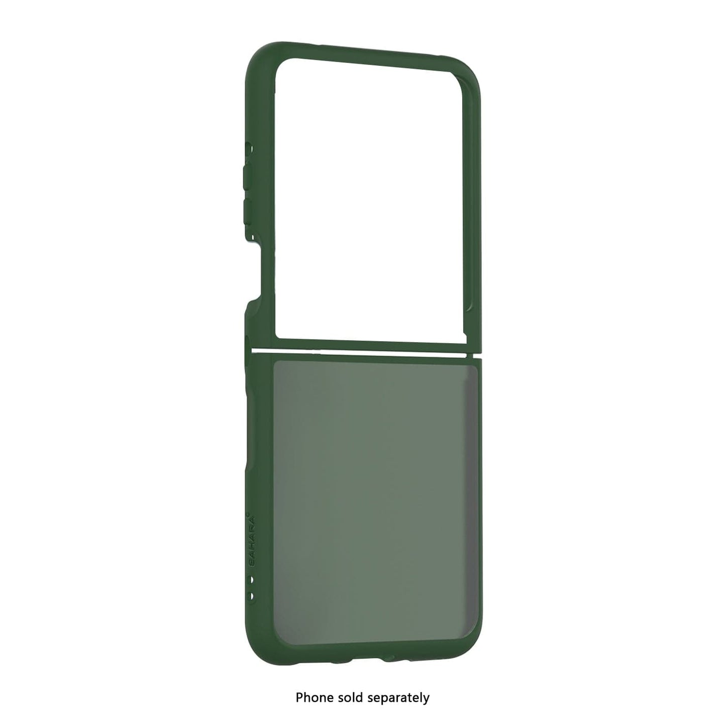 Motorola Razr+ (2025) Frosted Clear Semi-Transparent Back Cover - Closed-Button Design | Venture Series