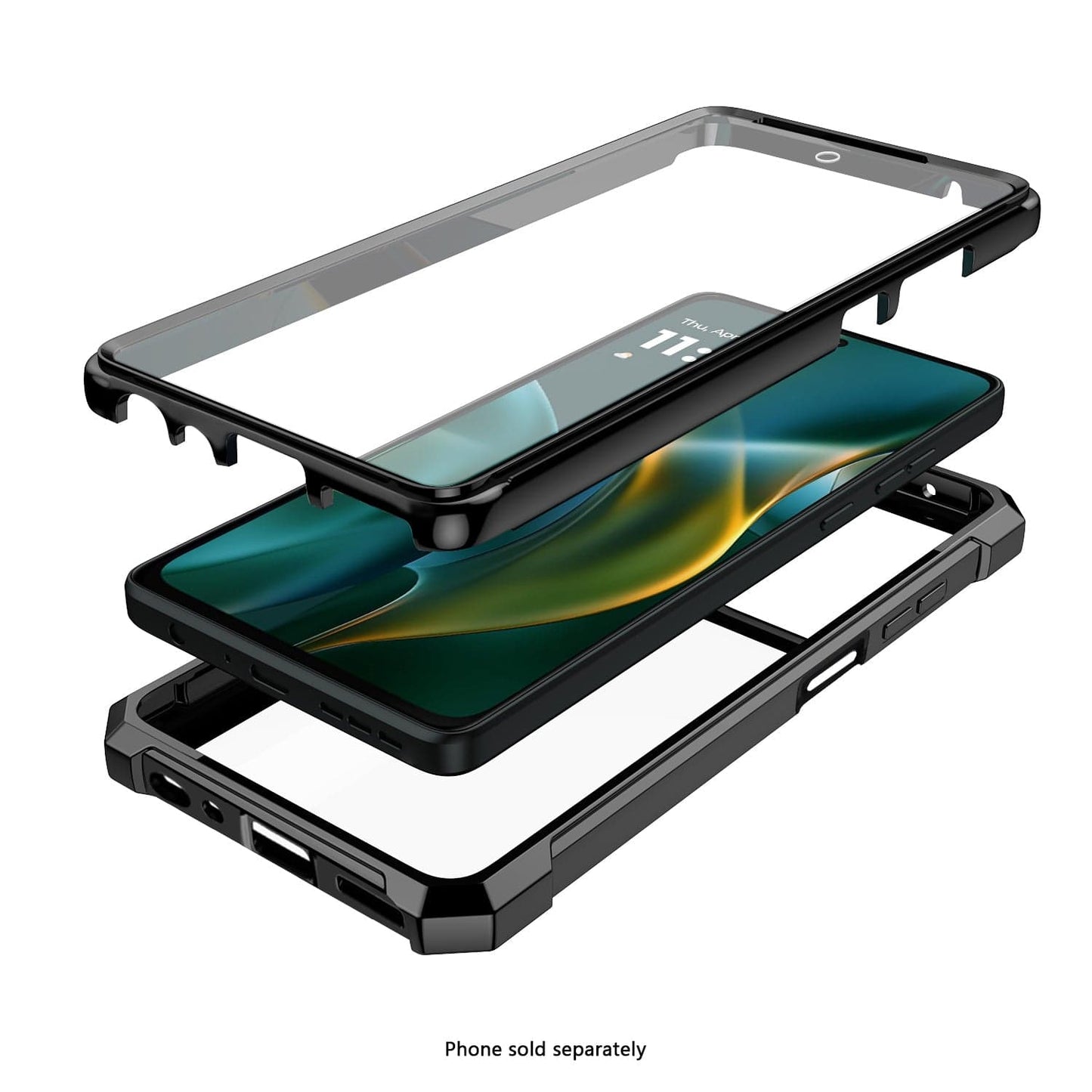 Raider Series GRIP Case for Motorola Moto G 5G (2025) - Black