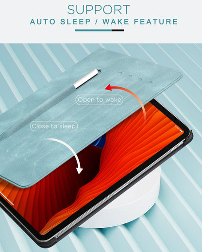 Indy Series Leather-Folio Kickstand Case - iPad Pro 12.9" and iPad Air 13"