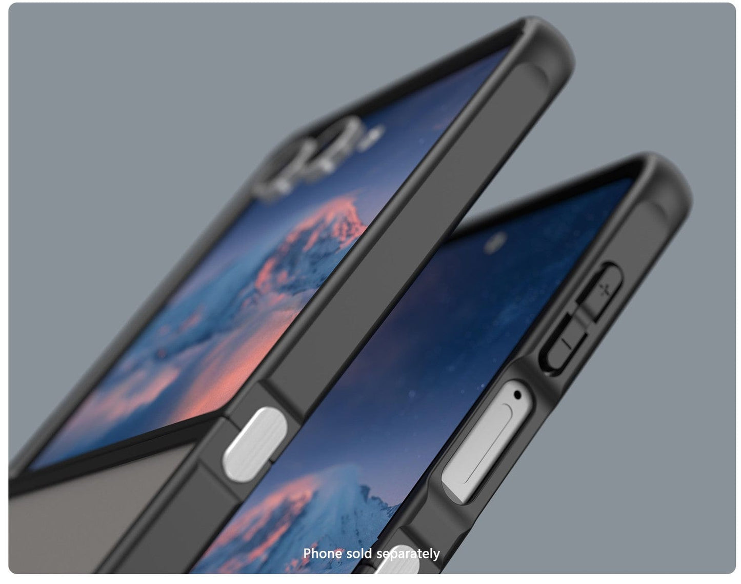 Samsung Galaxy Z Flip7 Semi Transparent Case - Anti-Slip Grip, Slim Design | Venture Series