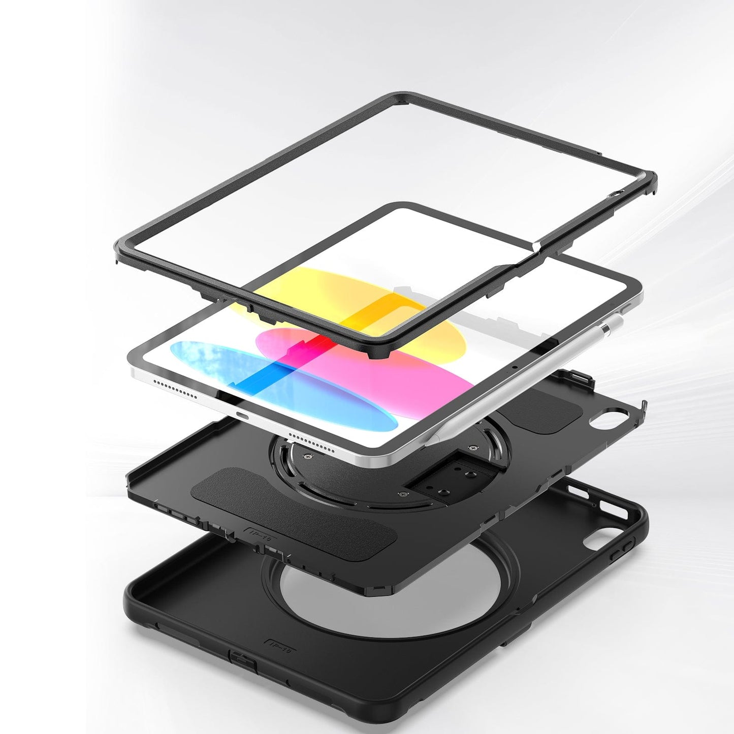 Raider Series Heavy Duty Hand Strap Case - iPad A16 11-inch & iPad 10.9-inch 10th Generation