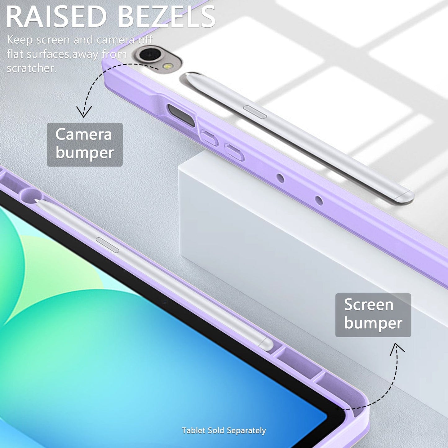 Samsung Galaxy Tab S10 FE Folio Case - Durable Lightweight Ergonomic Design | Venture Series