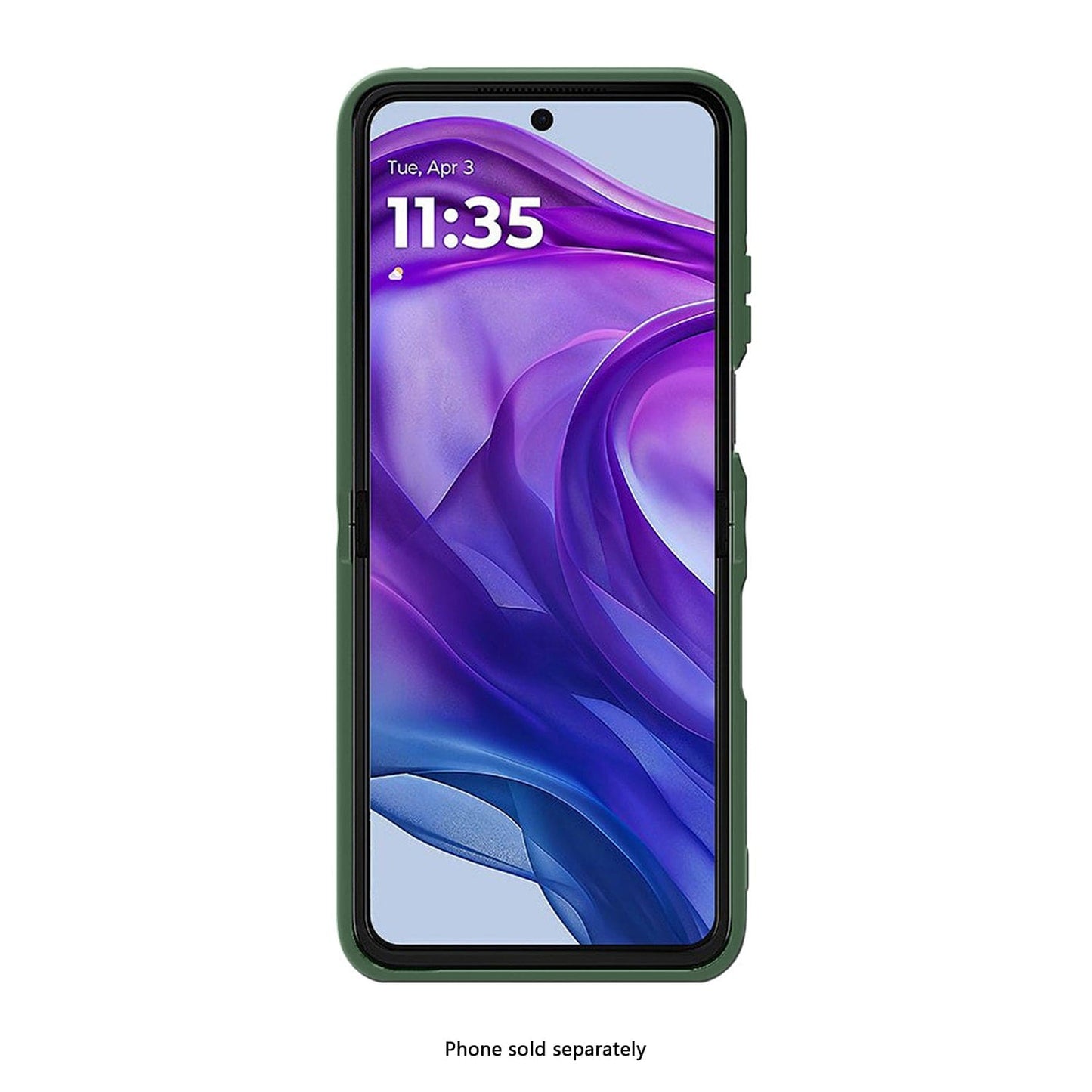 Motorola Razr+ (2025) Frosted Clear Semi-Transparent Back Cover - Closed-Button Design | Venture Series