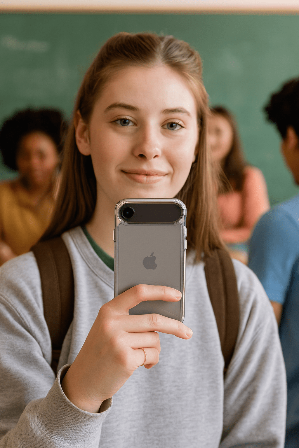 iPhone Air Clear Case - Anti-Slip Ergonomic Design | Venture Series