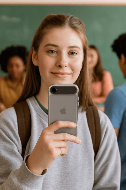 iPhone Air Clear Case - Anti-Slip Ergonomic Design | Venture Series