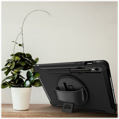 Raider Series Heavy-Duty Hand Strap Case - Samsung Galaxy Tab S10+, Tab S9+, Tab S9 FE+, and Tab S8+
