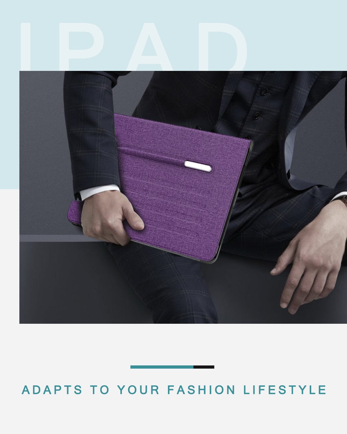 Indy Series Leather-Folio Kickstand Case - iPad Pro 12.9" and iPad Air 13"