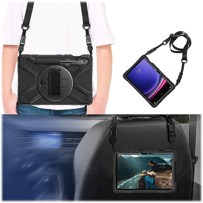 Raider X Series Heavy Duty Hand Strap Case - Galaxy Tab S10 FE, Tab S8, Tab S9, and Tab S9 FE