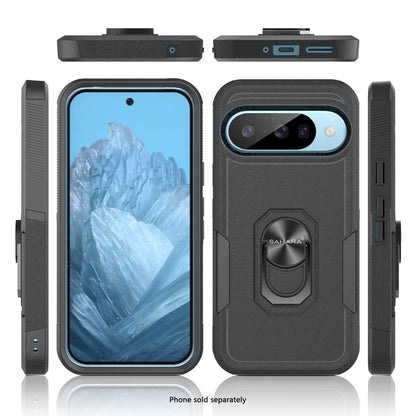 Google Pixel 10/10 Pro Case – Heavy-Duty Kickstand, Anti-Slip Grip | Raider Series