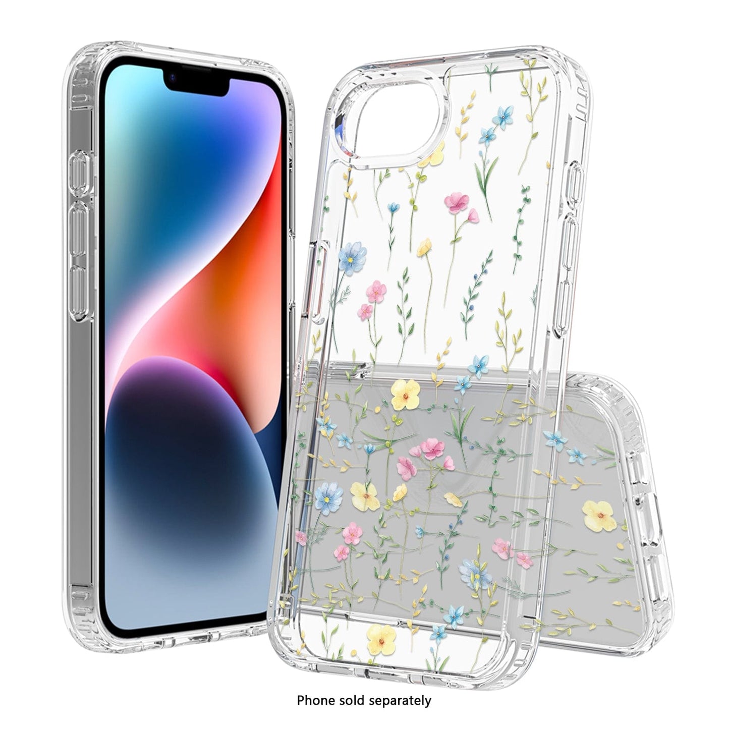 iPhone 16e Floral Case - Shock-Absorbing, Anti-Slip | Inspire Series