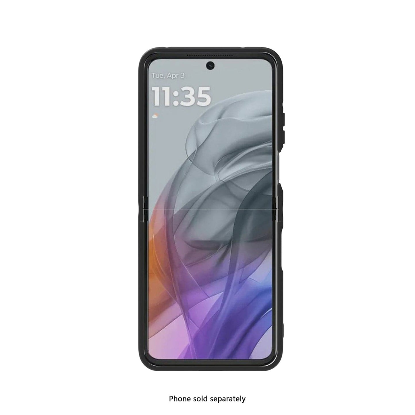 Motorola Razr (2025) Frosted Clear Semi-Transparent Back Cover - Closed-Button Design | Venture Series