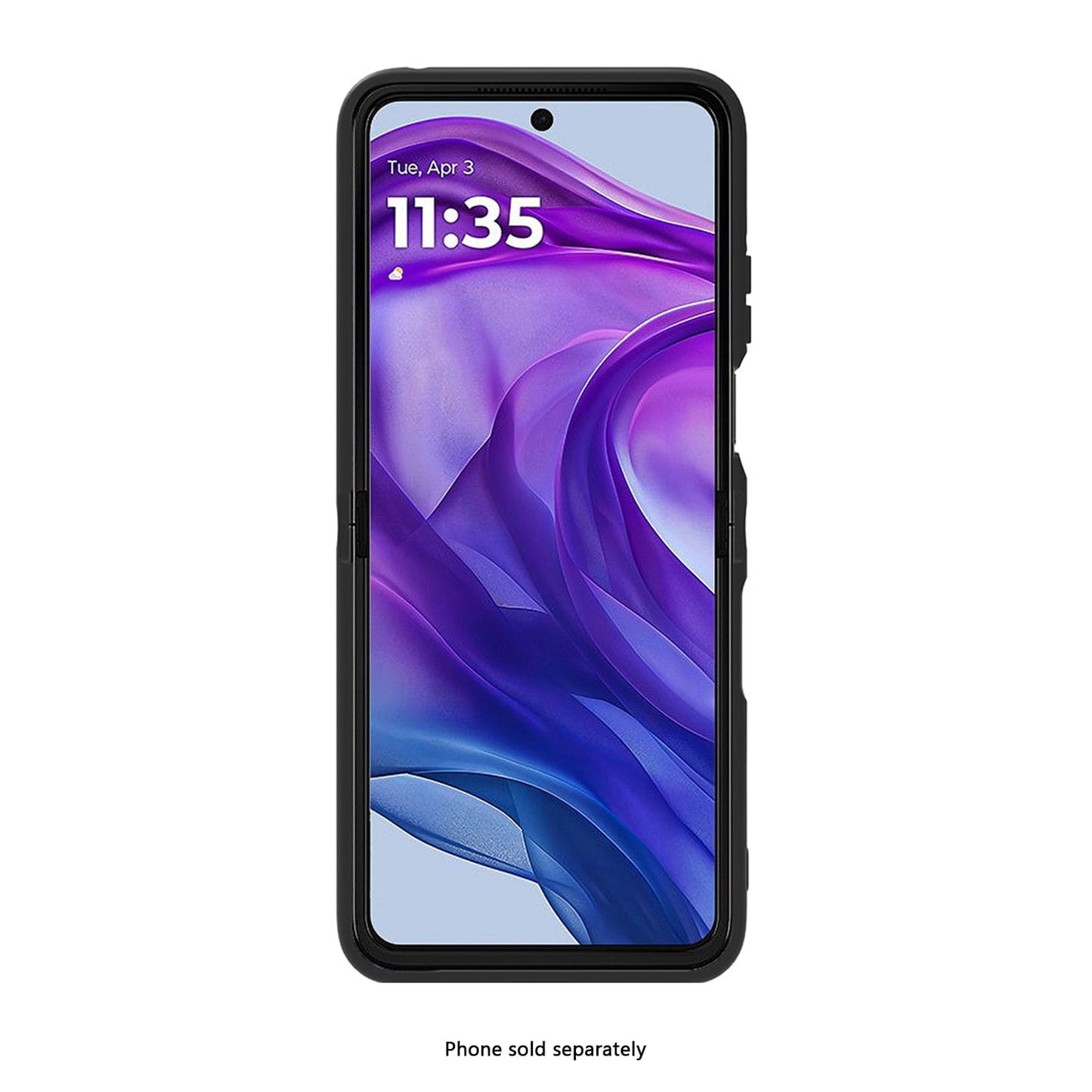 Motorola Razr+ (2025) Frosted Clear Semi-Transparent Back Cover - Closed-Button Design | Venture Series