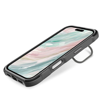 iPhone 16 Pro Clear Kickstand Case - Anti-Slip, Rugged, MagSafe | Venture Series