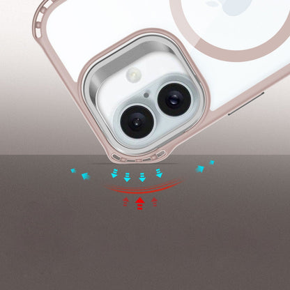 iPhone 16 Plus Clear Kickstand Case - Anti-Slip, Rugged, MagSafe | Venture Series