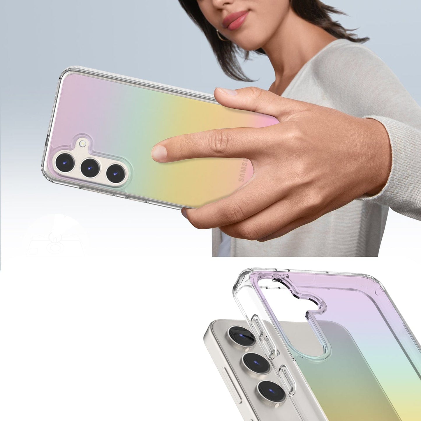 Venture Series Hard Shell Clear Case - Samsung Galaxy S24