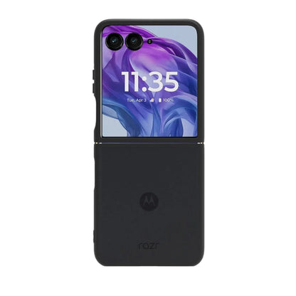 Motorola Razr+ (2025) Frosted Clear Semi-Transparent Back Cover - Closed-Button Design | Venture Series
