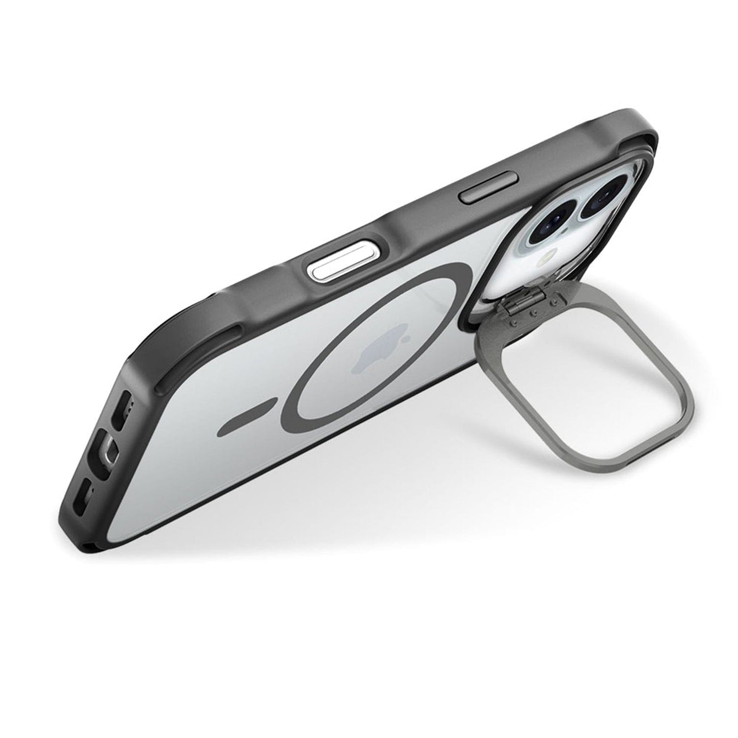 iPhone 16 Clear Kickstand Case - Anti- Slip, Rugged, MagSafe | Venture Series