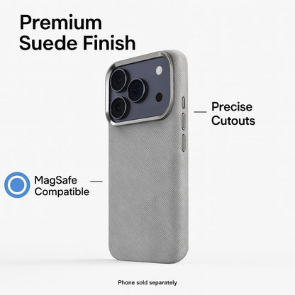 iPhone 17 Pro Case - Suede Leather | Indy Series