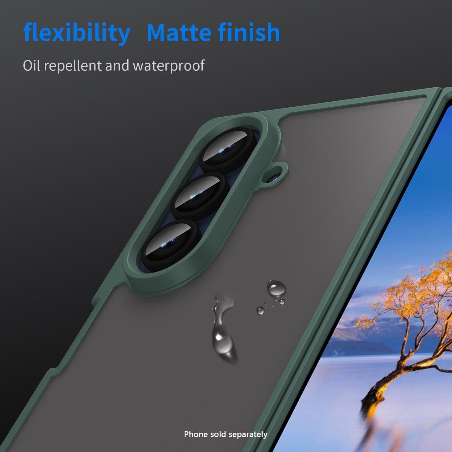 Samsung Galaxy Z Fold7 Case - Anti-Slip Grip, Slim Matte Finish Design | Venture Series