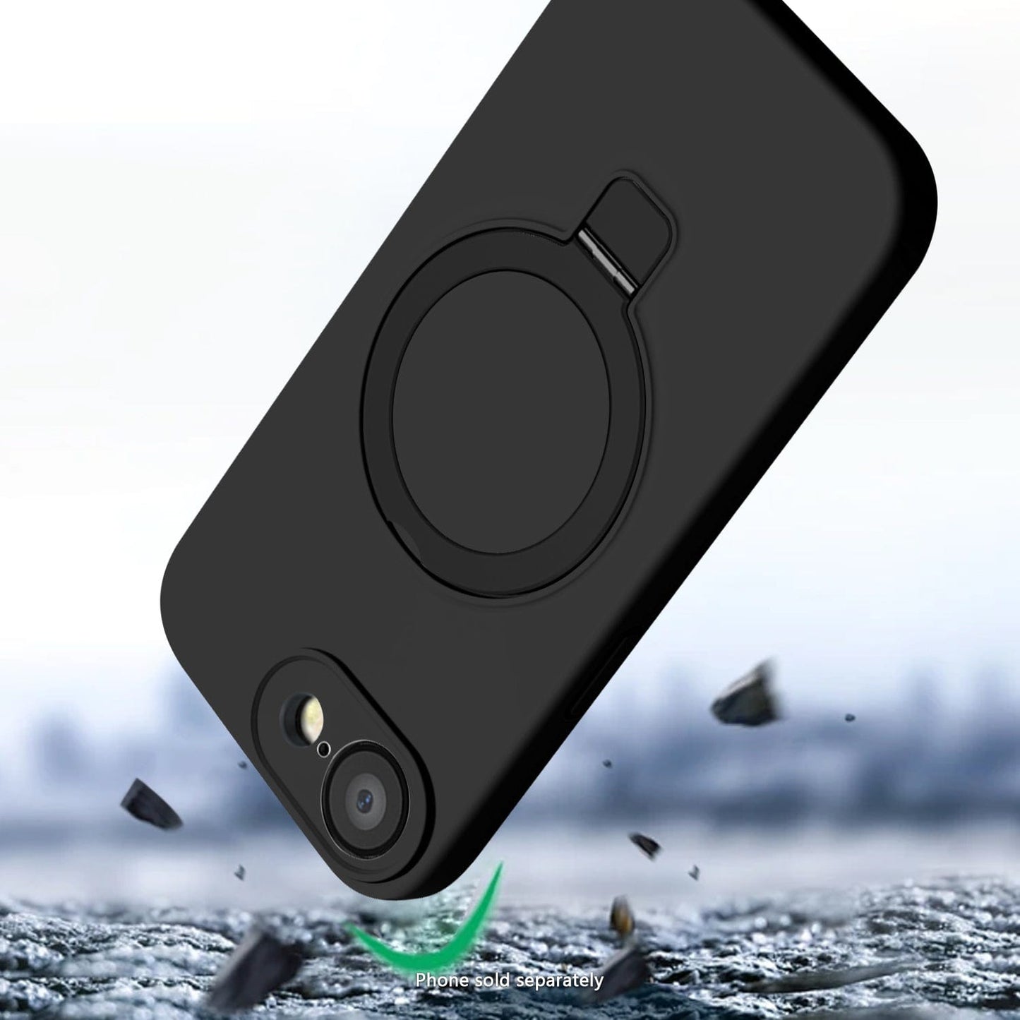 iPhone 16e Silicone Case - Desert Design, Anti-Slip Grip | Venture Series