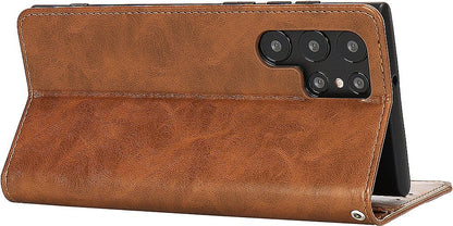 Indy Series Leather Wallet Case - Samsung Galaxy S24 Ultra