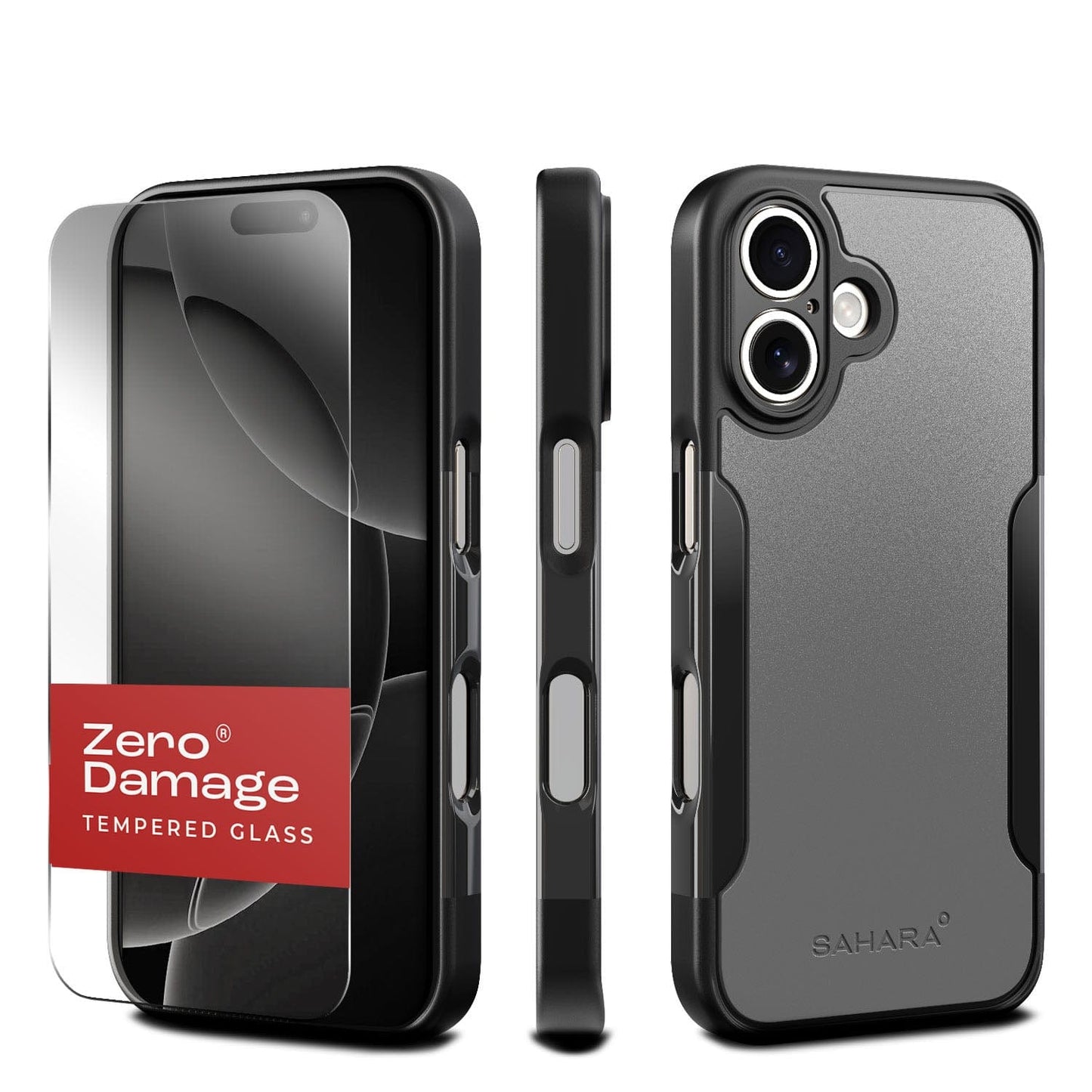 iPhone 16 Rugged Case & Screen Protector Kit - MagSafe | Classic Series