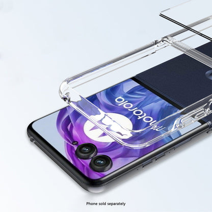 Motorola Razr+ (2025) Clear Case - Anti-Slip Grip, Shock-Absorbing Corners  | Venture Series
