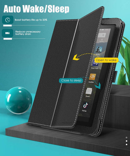 Indy Series Bi-Fold Folio Case - Amazon Fire HD 8 and Fire HD 8 Plus (2020-2024 release)