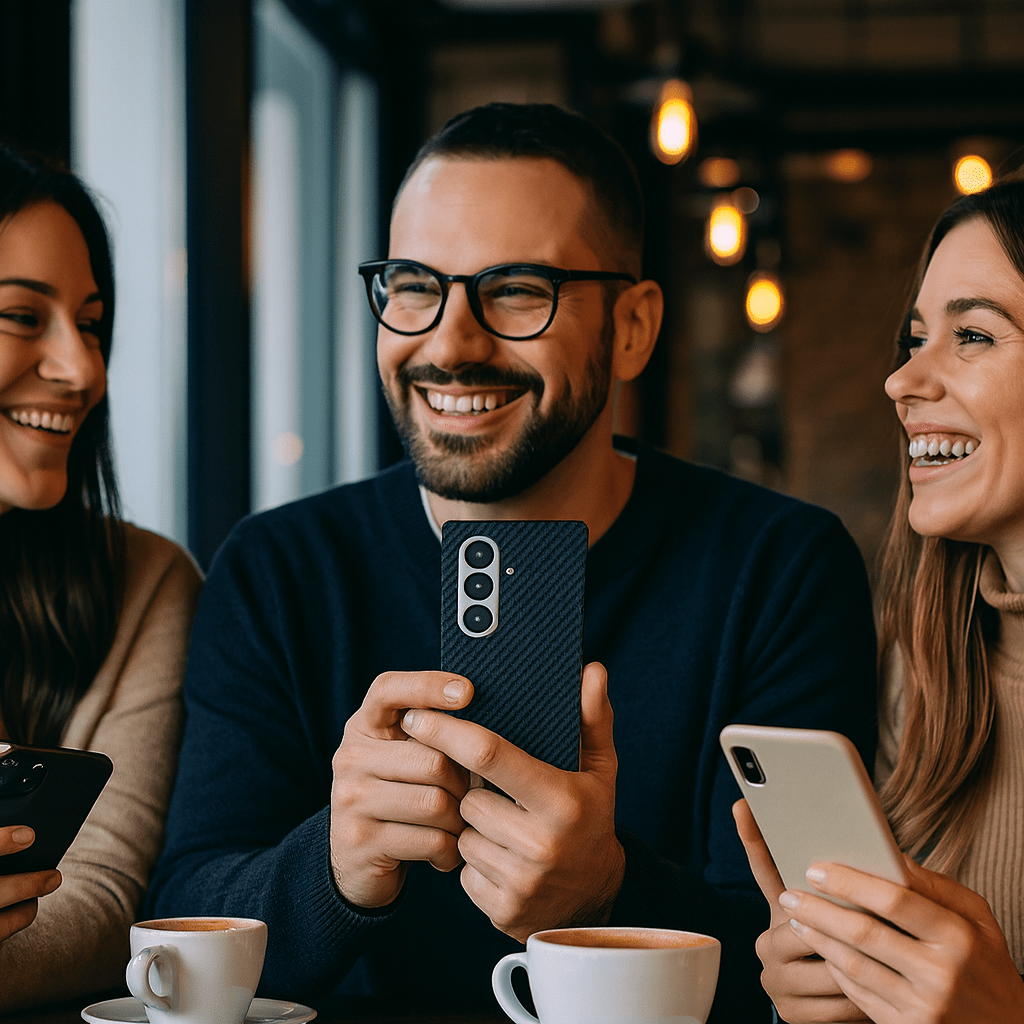 Samsung Galaxy Z Fold7 Case – Slim Carbon Aramid Fiber | Venture Series