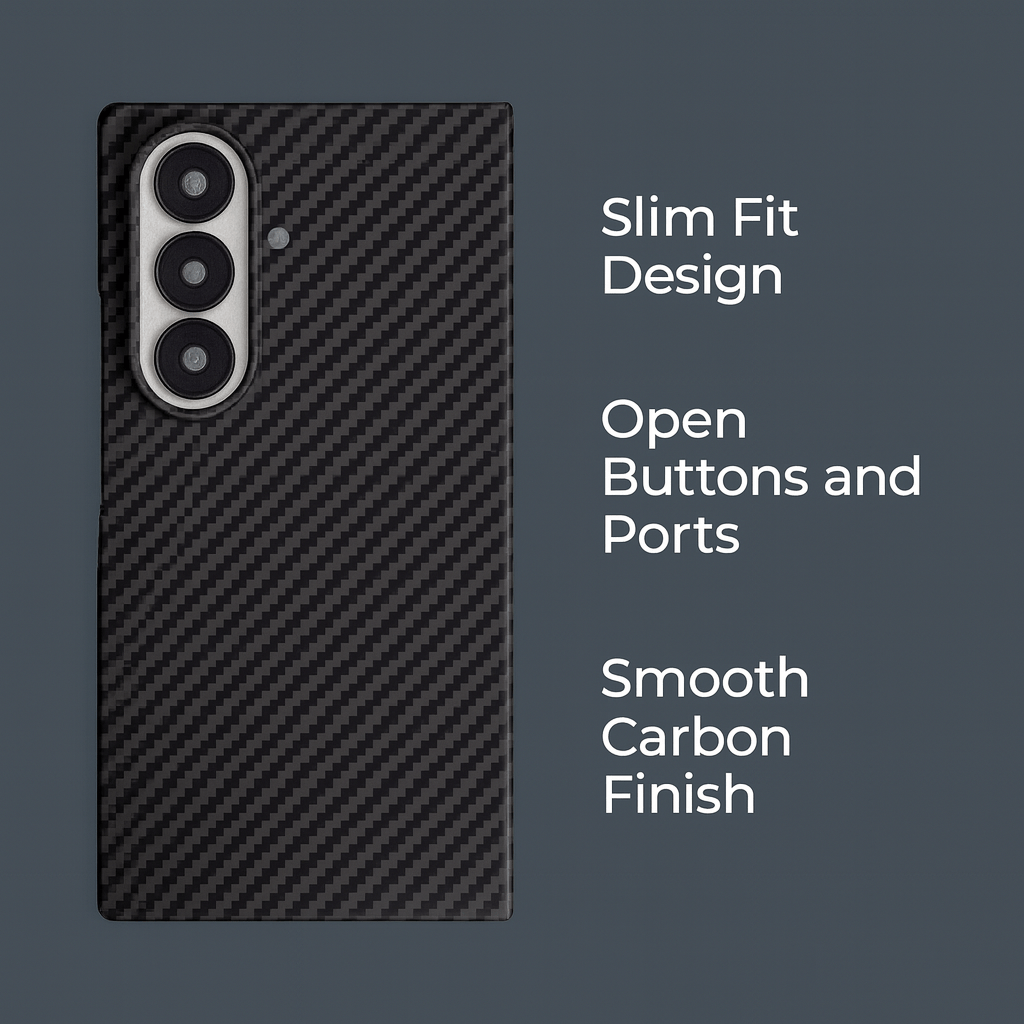 Samsung Galaxy Z Fold7 Case – Slim Carbon Aramid Fiber | Venture Series