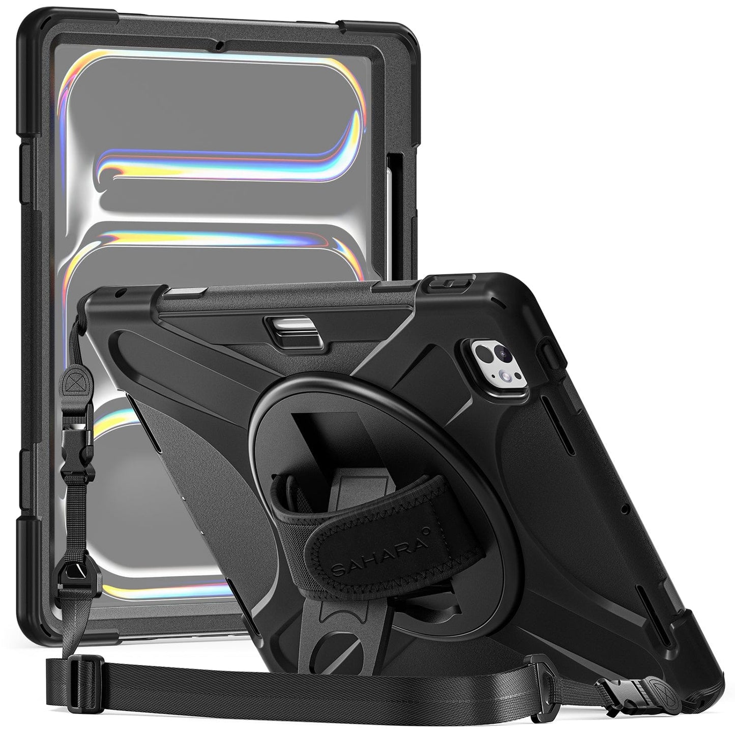 iPad Pro 13" (M4 2024 / M5 2025) Case - Heavy-Duty with Hand Strap | Raider X Series