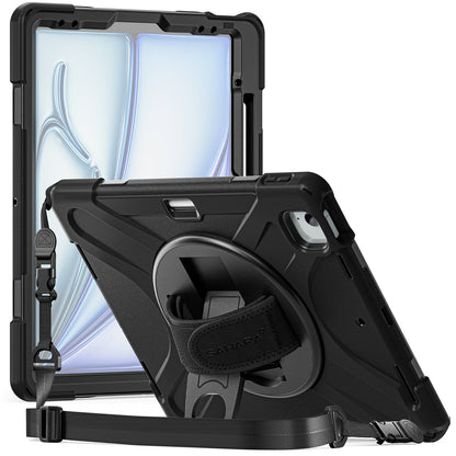 Raider X Series Heavy Duty Hand Strap Case - iPad Air 13" (M2 2024/M3 2025)