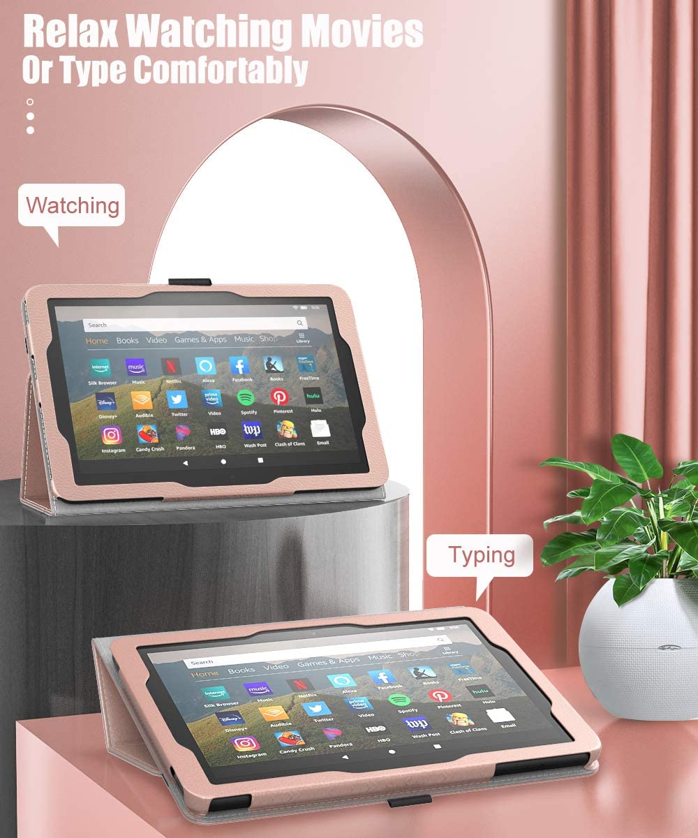 Indy Series Bi-Fold Folio Case - Amazon Fire HD 8 and Fire HD 8 Plus (2020-2024 release)