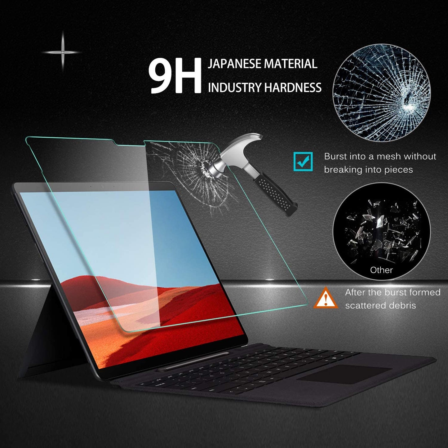 Venture Series Entrepreneur Folio Case - Microsoft Surface Pro X (2019) and Pro X (2021)