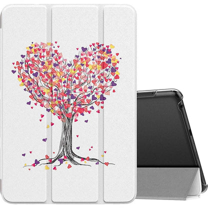 Heart Tree Design Folio Case - Amazon Fire 7 (2022)