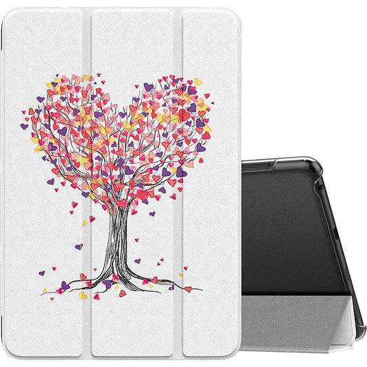 Heart Tree Design Folio Case - Amazon Fire 7 (2022)