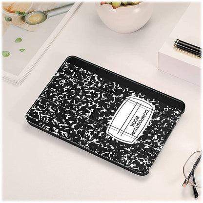 Composition Book Theme Vegan Leather Folio Case - Amazon Fire 7 (2022)