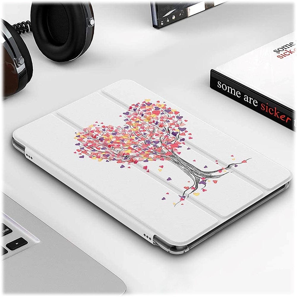 Heart Tree Design Folio Case - Amazon Fire 7 (2022)