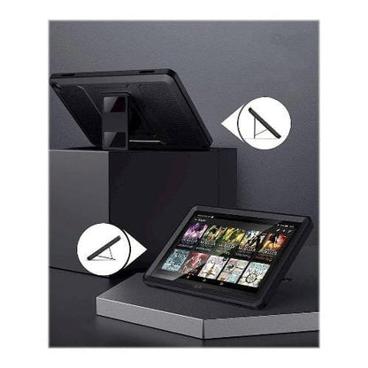 SaharaCase - Defense Protection Case - for Amazon Fire HD 8 2020 and Fire HD 8 Plus 2020 - Black - Sahara Case LLC